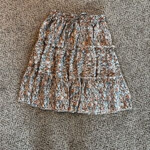 SHEIN Multicolor A-Line Skirt